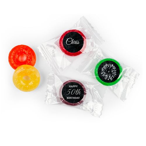 Birthday Personalized Life Savers 5 Flavor Hard Candy Mum and Age