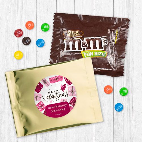 Personalized Valentine's Day Gifts Milk Chocolate M&Ms