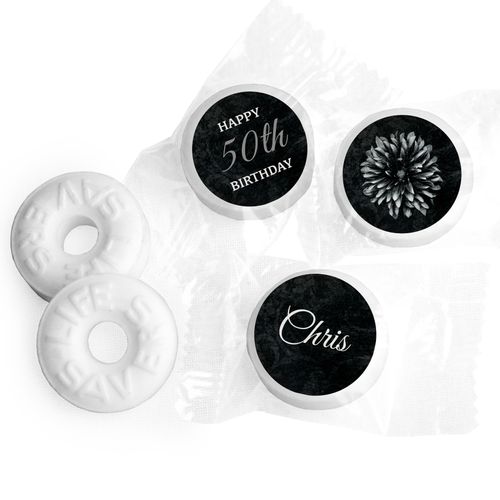 Birthday Personalized Life Savers Mints Mum and Age