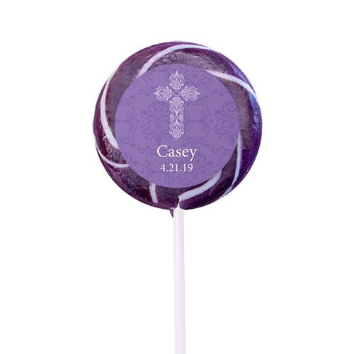 Personalized Communion Elegant Cross- 24 Pack