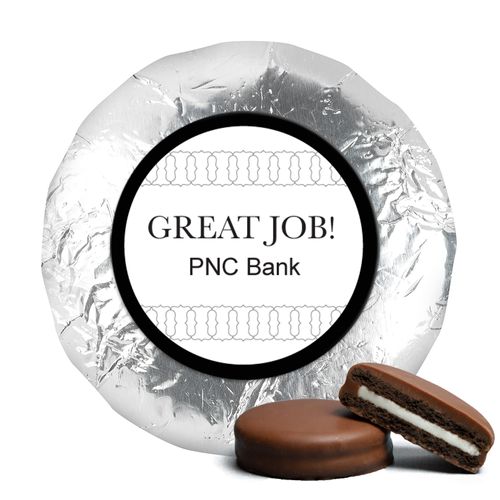 Business Promotional Chocolate Covered Foil Oreos Thank You Add Your Logo