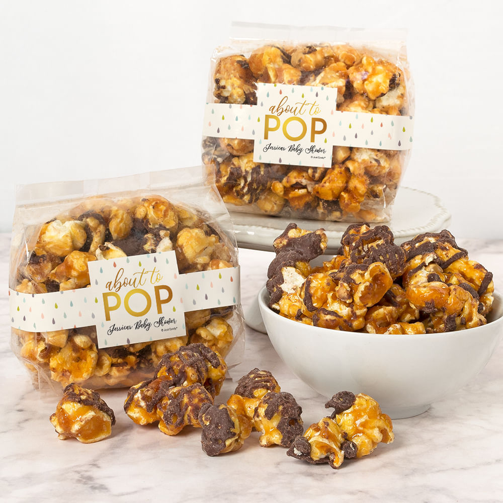 Baby Shower Popcorn Favors - Popculture Gourmet Popcorn