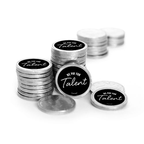 Business We Pay for Talent Chocolate Coins (84 Pack)