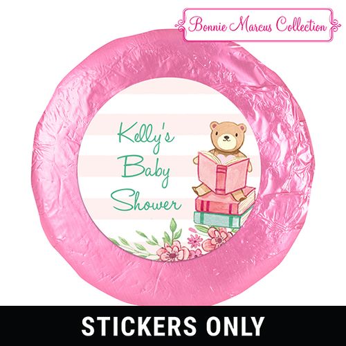 Bonnie Marcus Collection Baby Shower Story Time 1.25" Stickers (48 Stickers)