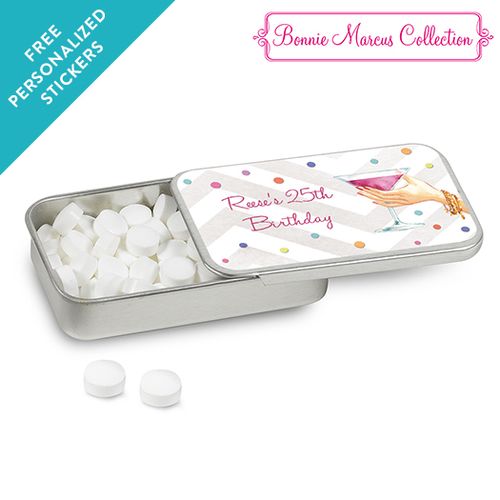 Bonnie Marcus Collection Personalized Mint Tin Here's to You