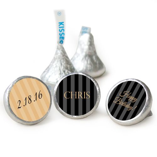 Personalized Formal 50th Birthday Hershey's Kisses