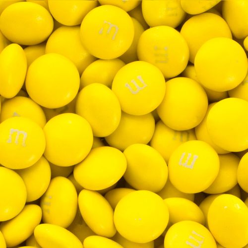 Yellow M&Ms Milk Chocolate Candies