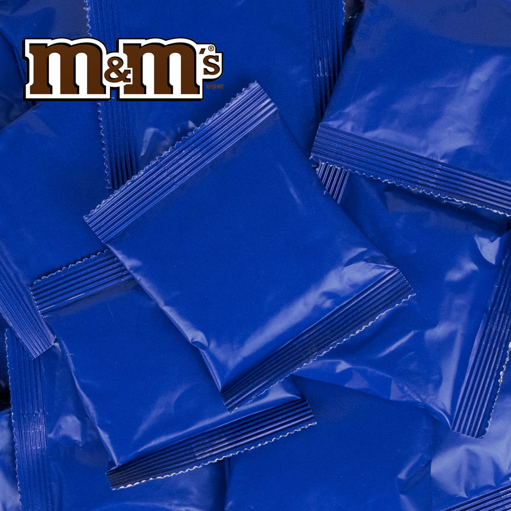M&Ms Milk Chocolate Candies - Blue Treat Pack 