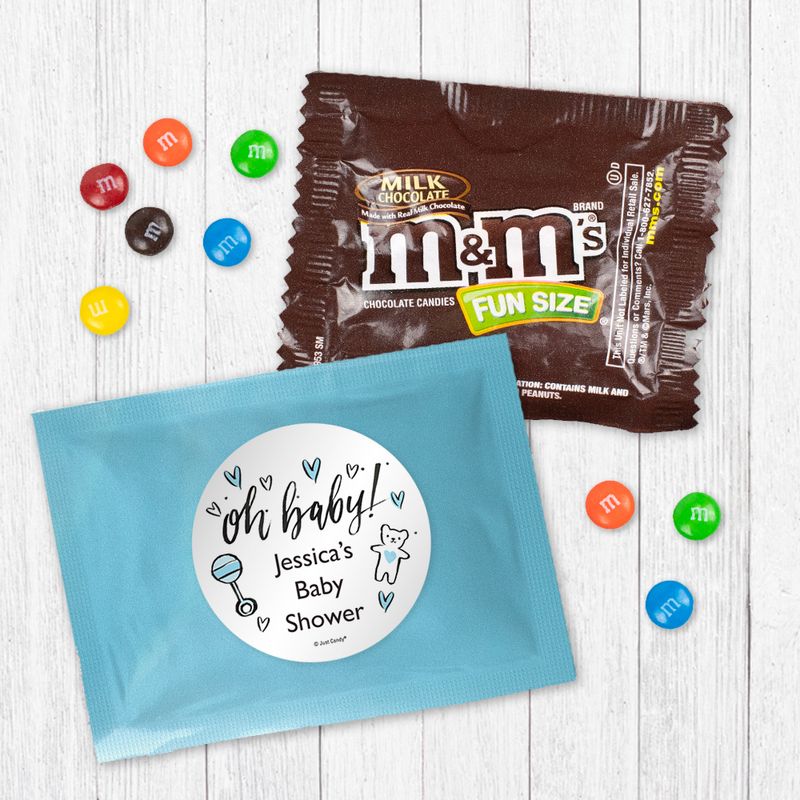 M&m baby shower hot sale theme