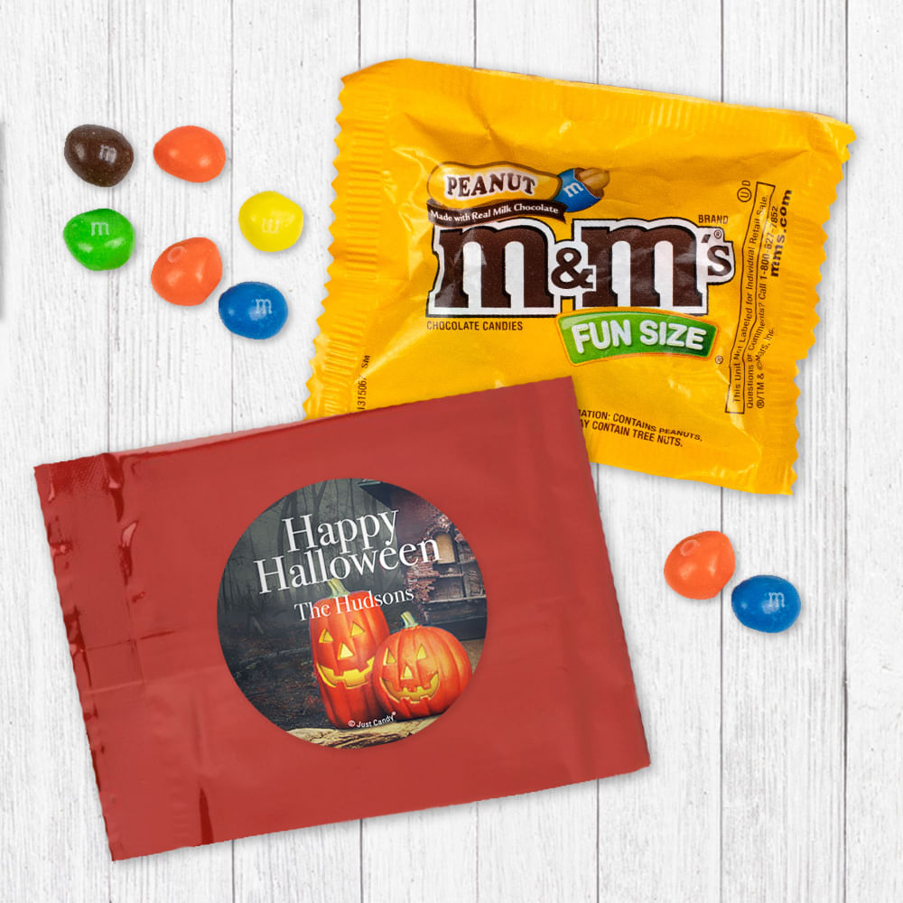 M&M'S Milk Chocolate, Peanut, and Peanut Butter Fun Size Halloween  Chocolate Candy Assortment, 9.9oz | M&M'S