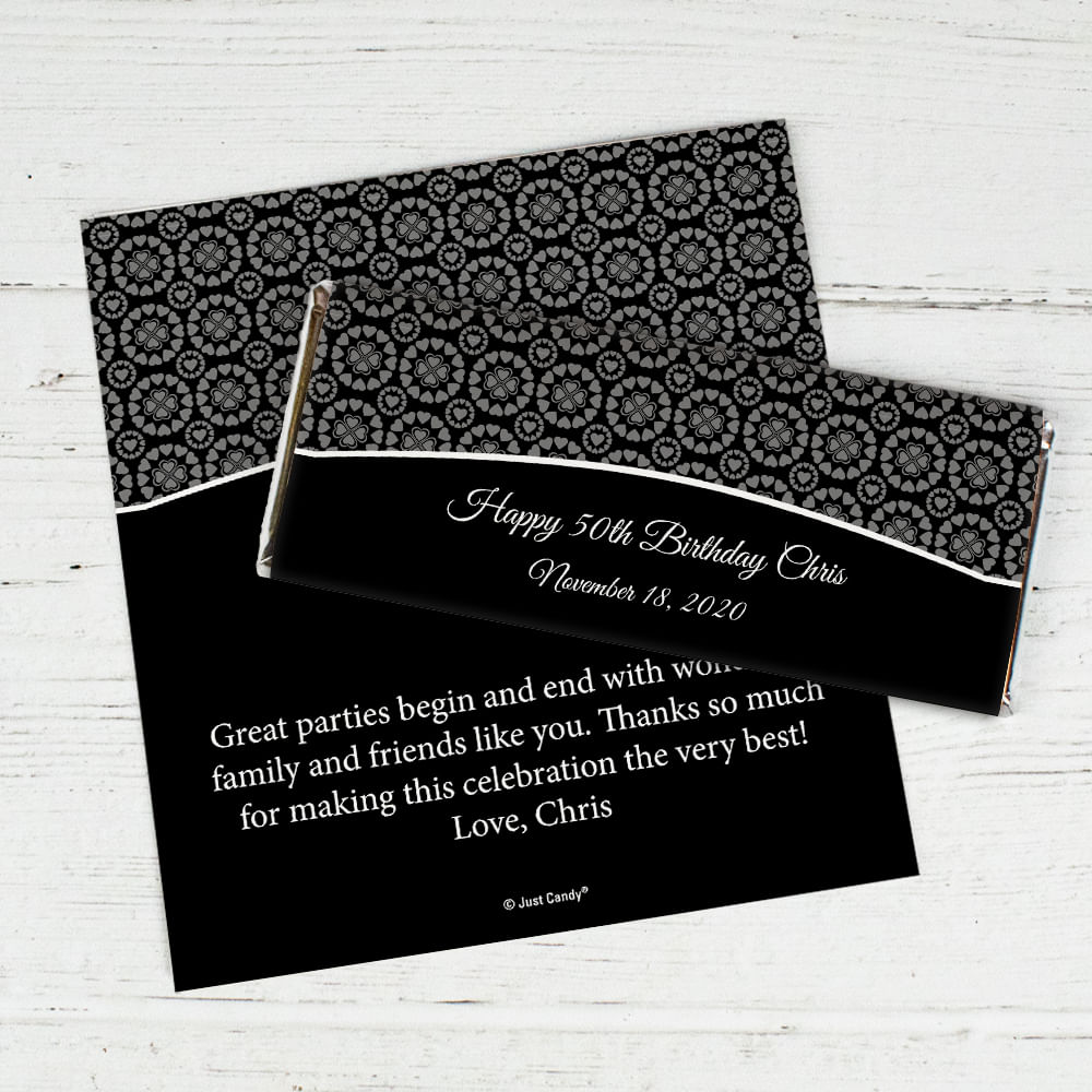 Birthday Personalized Chocolate Bar Wrappers Patterned JustCandy birthday-personalized-chocolate-bar-wrappers-patterned-justcandy
