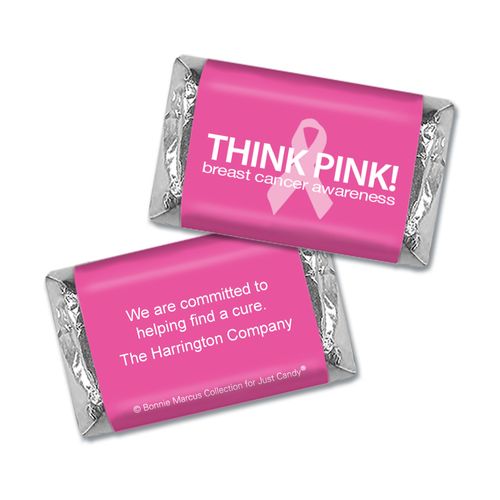 Personalized Bonnie Marcus Breast Cancer Awareness Simply Pink Mini Wrappers Only