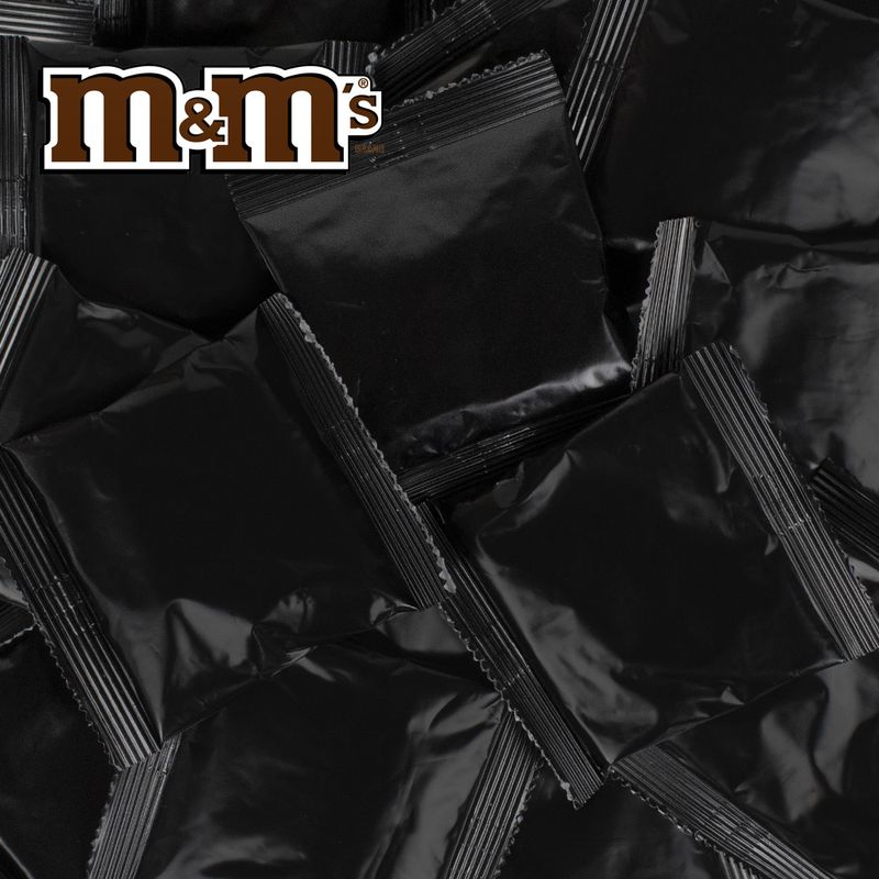 Black M&Ms Milk Chocolate Candies