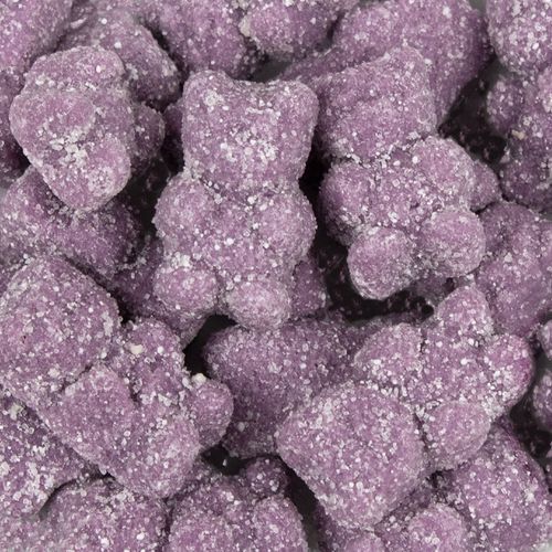 Purple Grape Sugar Coated Gummy Bears