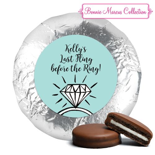 Bonnie Marcus Collection Bachelorette Party Last Fling Milk Chocolate Covered Oreo Cookies Foil Wrapped