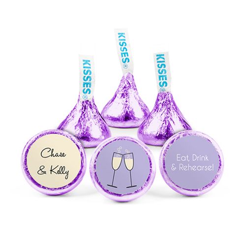 Personalized Rehearsal Dinner Toast Hershey's Kisses