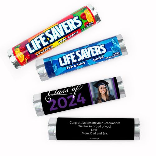 Personalized Graduation Photo Class of Lifesavers Rolls (20 Rolls)