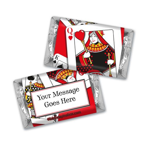 Birthday Playing Cards Personalized Hershey's Miniatures