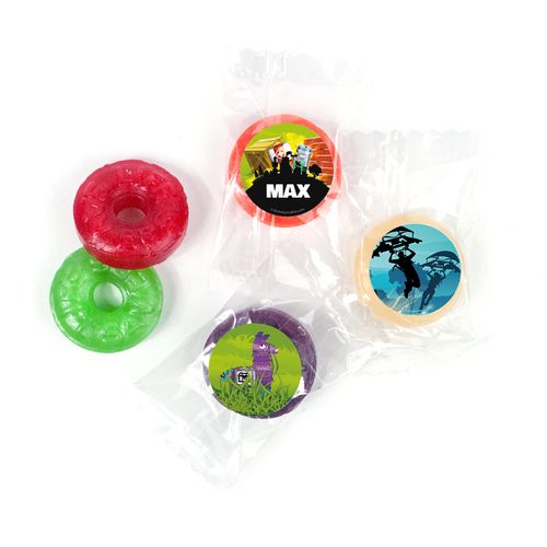 Birthday Battle Game Personalized 5 Flavor Hard Candy