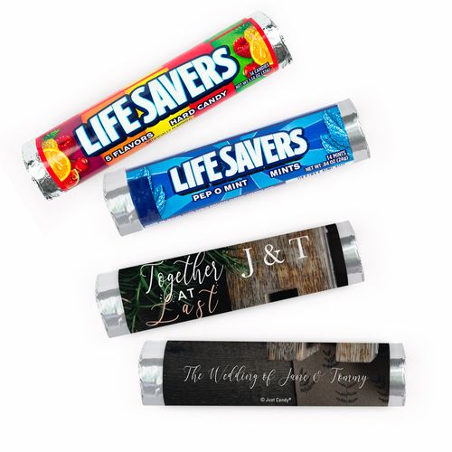 Personalized Wedding Together at Last Lifesavers Rolls (20 Rolls)