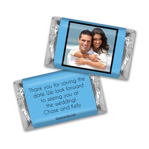 Wedding Save the Date Personalized Hershey's Miniatures