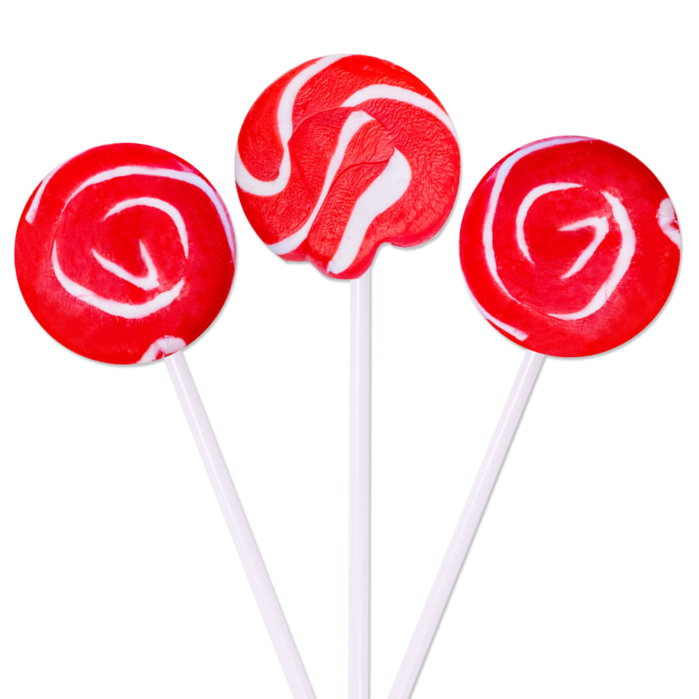 Cherry Swirly Pop Bulk Candy