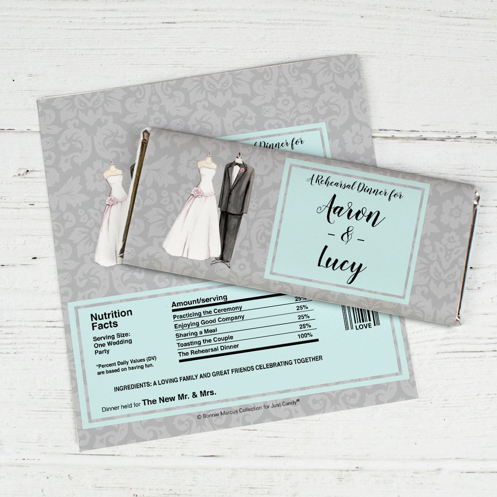 Bonnie Marcus Collection Personalized Chocolate Bar Wrappers Forever ...