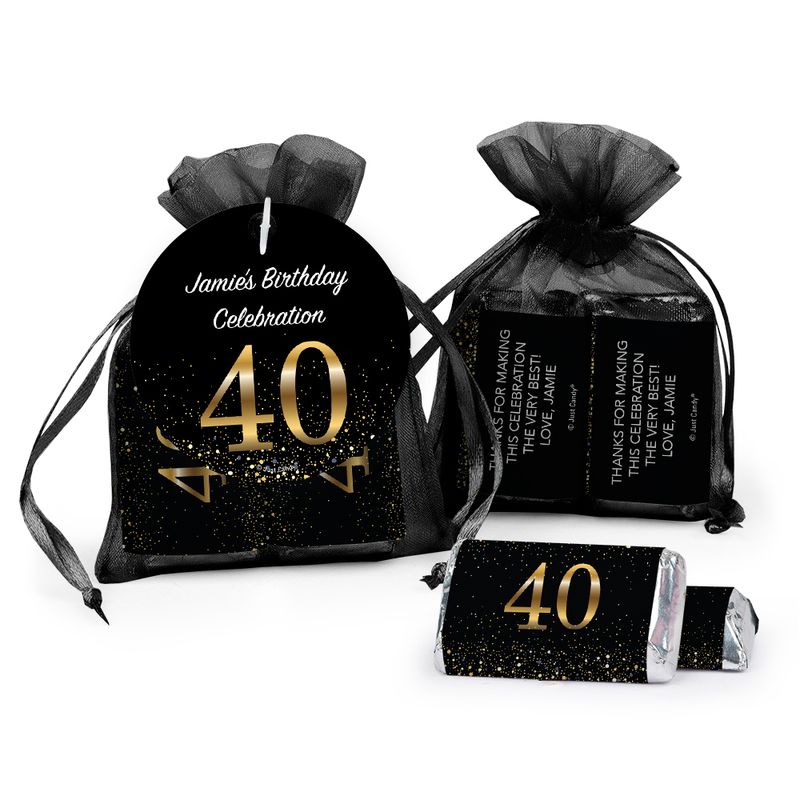 40th birthday store gift bag