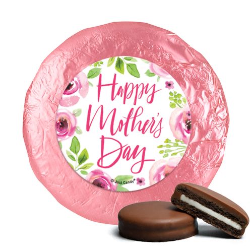 Bonnie Marcus Mother's Day Pink Floral Milk Chocolate Covered Oreos