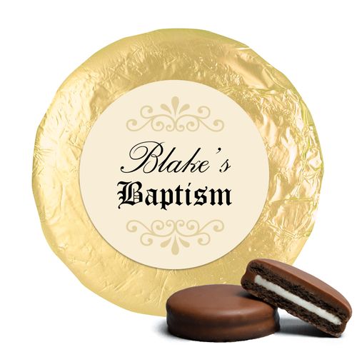 Baptism Chocolate Covered Oreos Certificate of Baptism