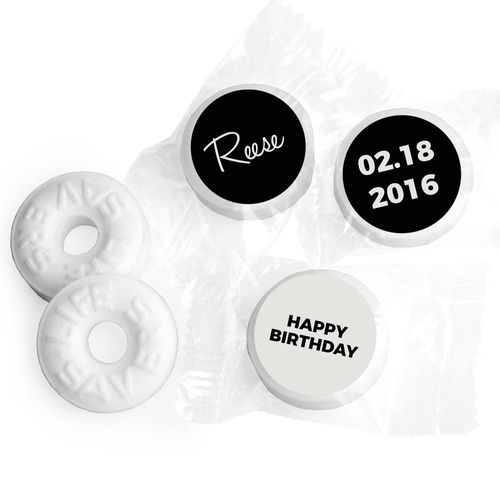 Birthday Favors - Dynamic Stickers - Life Savers