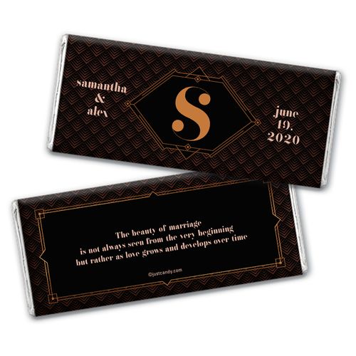 Personalized Wedding Loving Lace Chocolate Bar Wrappers