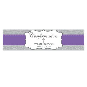 Personalized Confirmation Ribbon 5 Ft. Banner