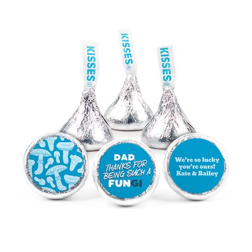 Personalized Father's Day Dad's a FUNgi 3/4" Stickers (108 Stickers)