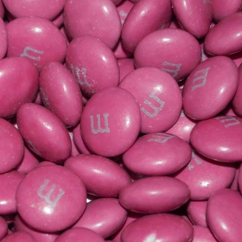 Dark Pink M&Ms Milk Chocolate Candies