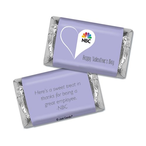 Personalized Add Your Logo Happy Valentine's Day Hershey's Miniatures