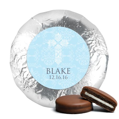 Baptism Chocolate Covered Oreos Filigree Cross