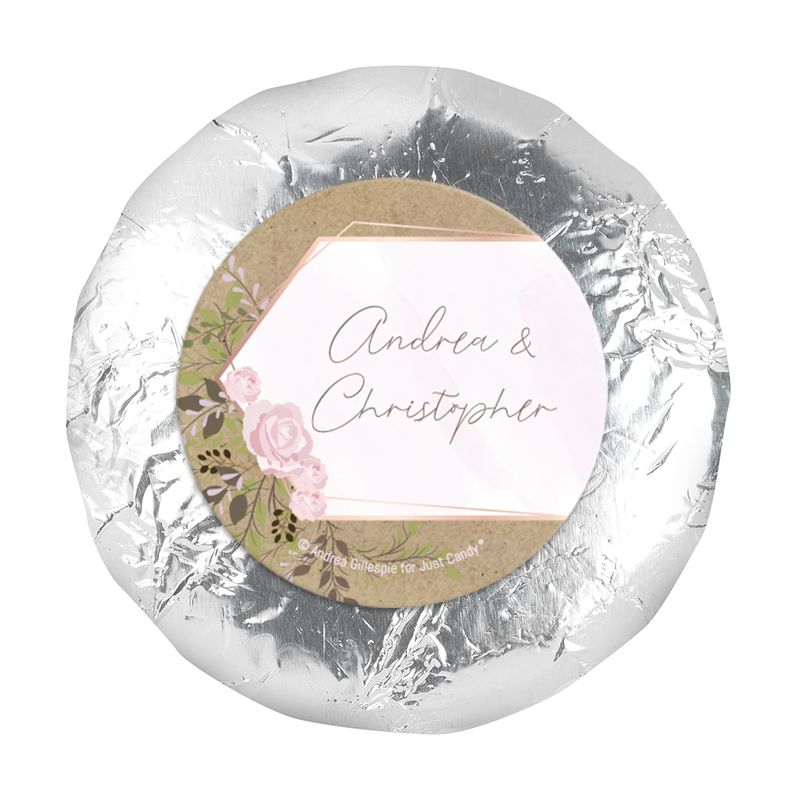 Personalized Wedding Botanical Border 1.25