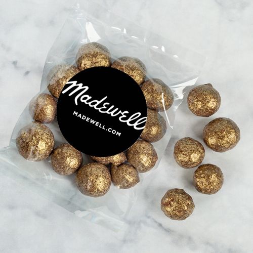 Personalized Business Add Your Logo Candy Bags with Premium Gourmet Sparkling Prosecco Cordials