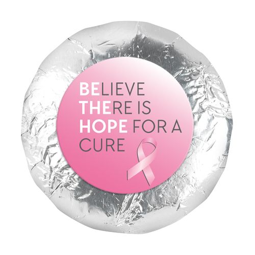 Personalized Breast Cancer Awareness Be the Hope 1.25" Stickers (48 Stickers)