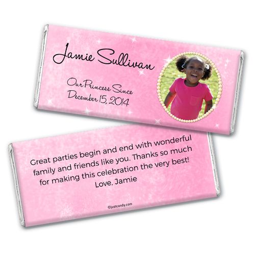 Birthday Personalized Chocolate Bar Wrappers Twinkle Princess Photo