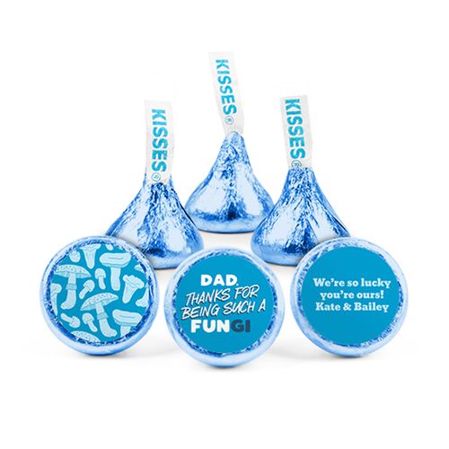 Personalized Father's Day Dad's a FUNgi Hershey's Kisses