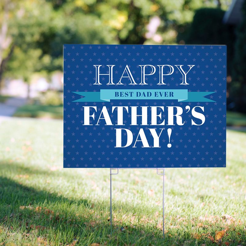 Father's Day Yard Sign - JustCandy.com