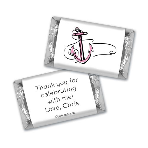 Birthday Personalized Hershey's Miniatures Anchor