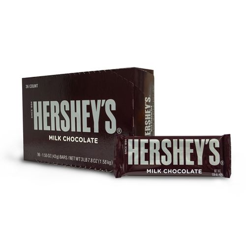 Hershey's Milk Chocolate Candy Bars (36 Pack)
