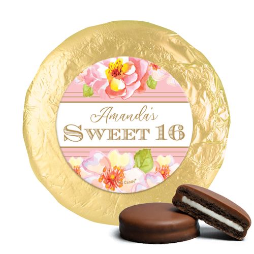 Personalized Sweet 16 Birthday Darling Dreams Chocolate Covered Foil Oreos s