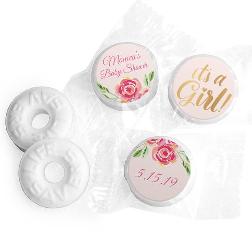 Personalized Bonnie Marcus Baby Shower Spring Baby Life Savers Mints