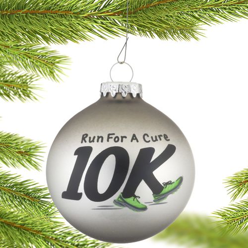 10K Runner Ornament