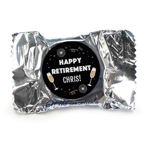 Personalized Bonnie Marcus Retirement Cheers York Peppermint Patties