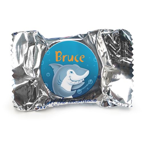 Personalized Birthday Shark York Peppermint Patties - pack of 70